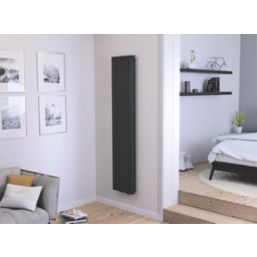 Ximax Gamba 1800mm x 400mm 3850BTU Anthracite Vertical Designer Radiator