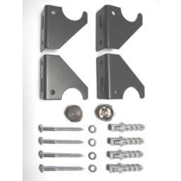 Ximax Gamba 1800mm x 400mm 3850BTU Anthracite Vertical Designer Radiator