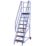 TB Davies Steel 2m Blue 8 Step Podium Steps