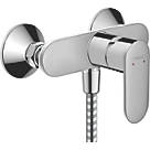 Hansgrohe Vernis Blend Exposed Dual Flow Shower Mixer Valve Fixed Chrome