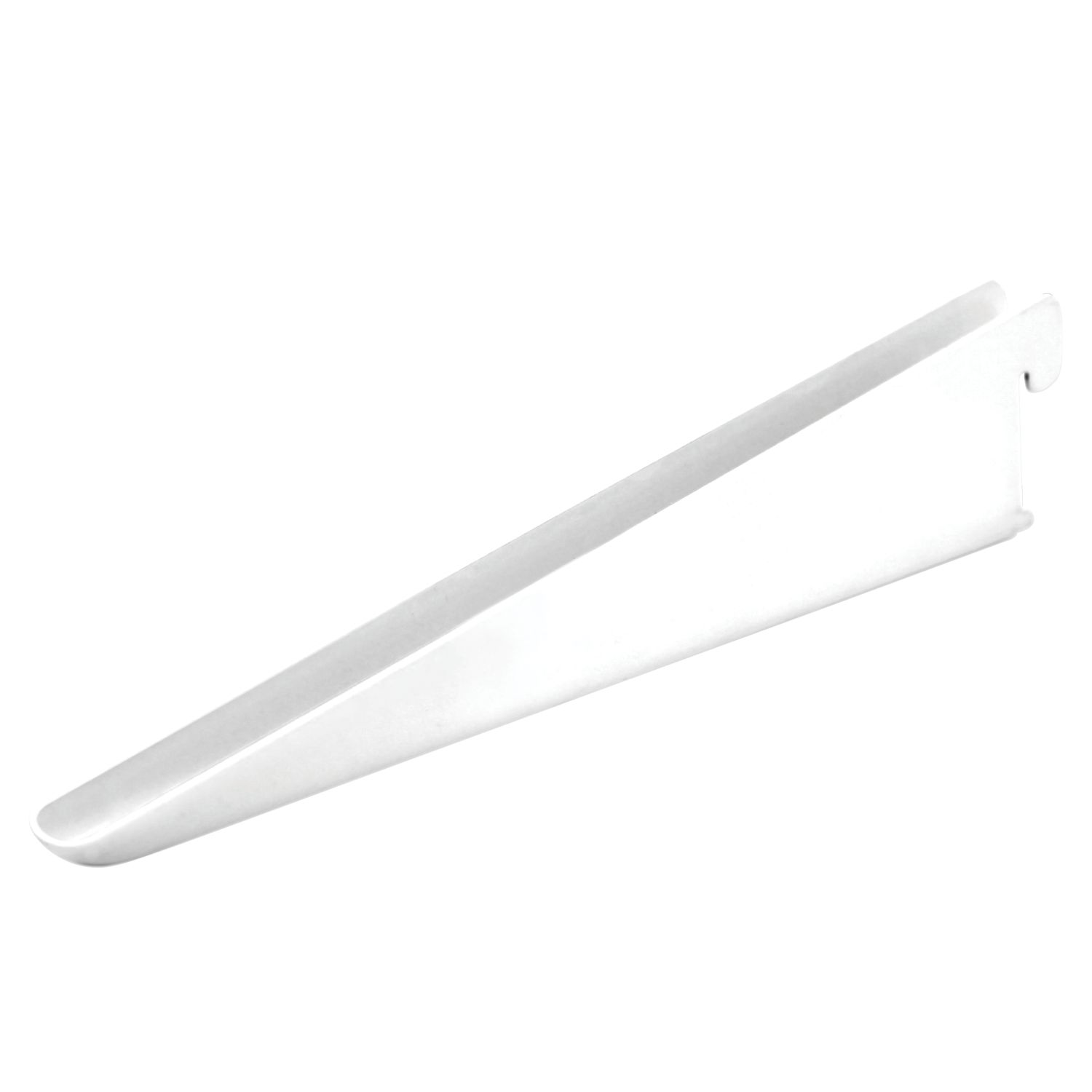 RB UK Antibacterial BioCoat Twin Slot Shelf Brackets White 370mm x 10mm 10 Pack (151VJ)