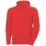 Helly Hansen Manchester Hoodie Sweatshirt Red Medium 48-50" Chest