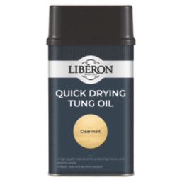 Liberon 500ml Clear Matt Solvent-Based Interior Wood Tung Oil