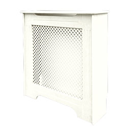 Victorian Radiator Cover White 820mm x 210mm x 868mm