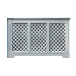 Victorian Radiator Cover White 1420mm x 210mm x 918mm