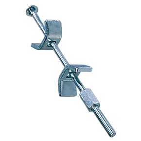 Pack 6 Worktop connector bolts clamps/fugeisen 150mm Zinc Plated 
