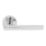 Smith & Locke Coniston Door Handle, Latch & Hinge Set Polished Chrome 6 Pcs