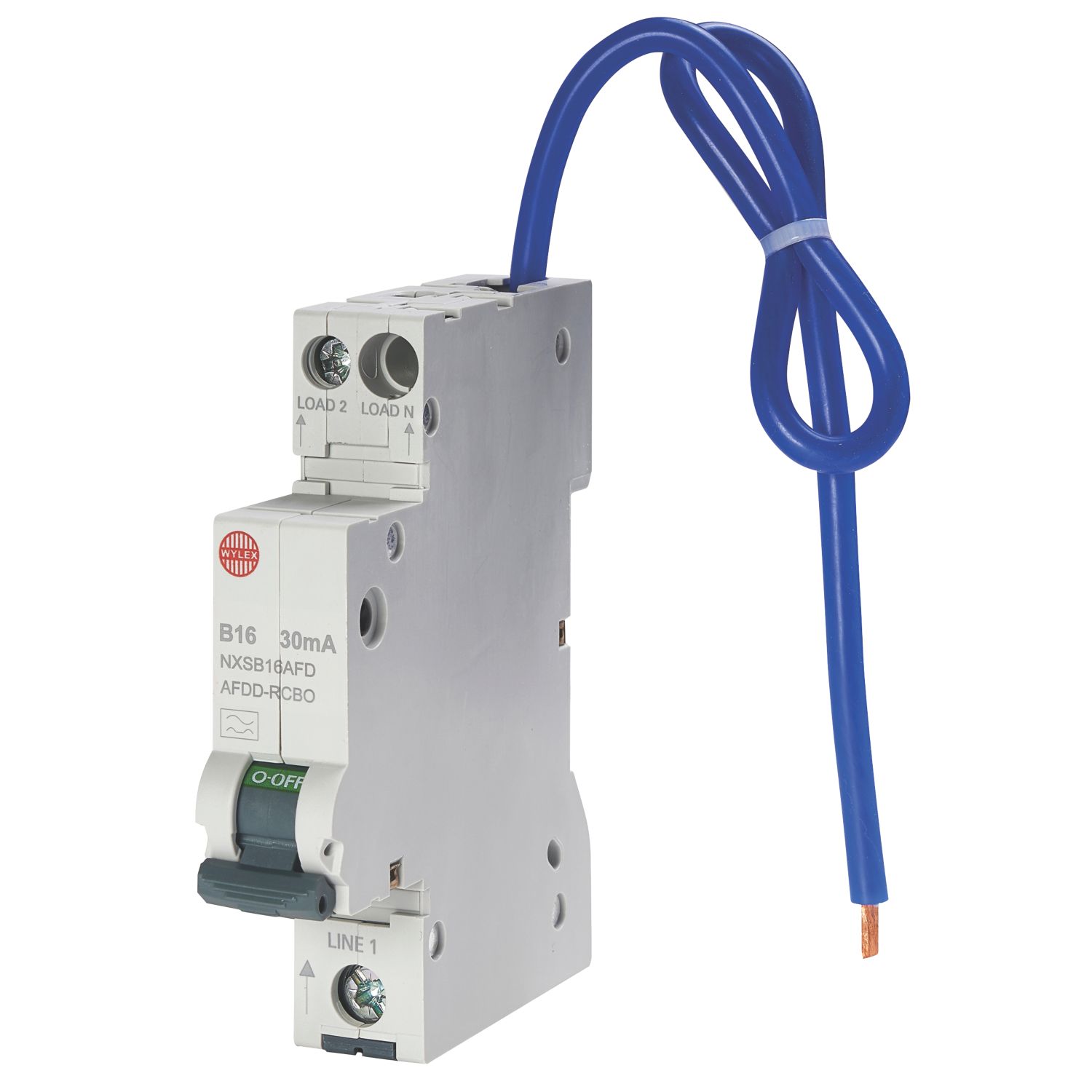 Wylex NXS 16A 30mA Type A SP & N B Curve AFDD & RCBO (152JK)
