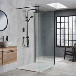 Triton Envi DuElec Matt Black 9kW Thermostatic Electric Shower