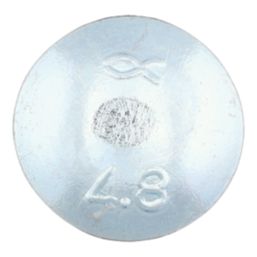 Timco Carriage Bolts Carbon Steel Zinc-Plated M8 x 150mm 25 Pack