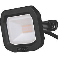 Luceco Castra Outdoor LED Floodlight Black 10W 1050lm