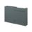 Alaska Bathroom Fitted Furniture RH Pack Vanity with Basin Dark Green Matt 1244mm x 355mm x 997mm