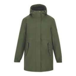 Regatta Brielly Waterproof Womens Jacket Dark Khaki Size 16