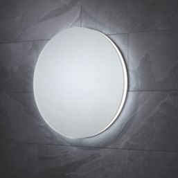 Sensio Luna Round Illuminated Bathroom Mirror With 443lm LED Light 600mm x 600mm