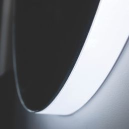 Sensio Luna Round Illuminated Bathroom Mirror With 443lm LED Light 600mm x 600mm