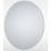 Sensio Luna Round Illuminated Bathroom Mirror With 443lm LED Light 600mm x 600mm