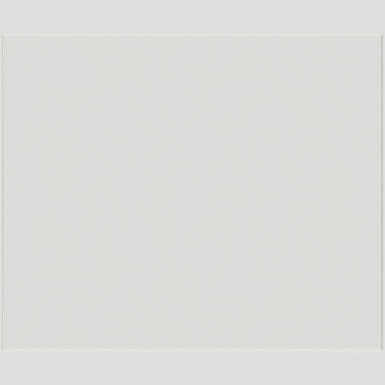 Splashback Matt White Self-Adhesive Glass Kitchen Splashback 900mm x 750mm x 6mm (152RX)