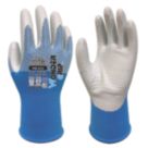 Wonder Grip WG-522W Bee-Tough Gloves Blue/White 2X Large