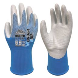 Wonder Grip WG-522W Bee-Tough Gloves Blue/White 2X Large