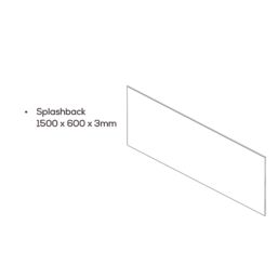 Mariz  Antique Rust Splashback 600mm x 1500mm x 3mm