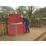Trimetals B48 600Ltr 4' 6" x 2' 6" (Nominal) Metal Garden Storage Box Red