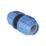 FloPlast 493012 MDPE Coupler 32mm x 32mm