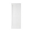 Jeld-Wen  Primed White Wooden 1-Panel Shaker Internal Door 1981mm x 762mm