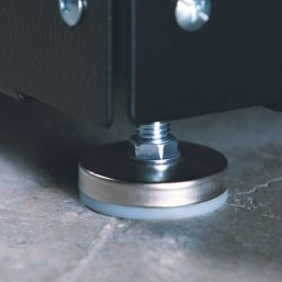 Bunker  Black 11 Piece Modular Storage Set with Hardwood Worktop