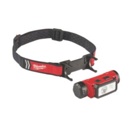 Milwaukee L4 HL2-301 Rechargeable LED Headlamp Black/Red 600lm