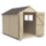 Forest  6' x 8' (Nominal) Apex Overlap Timber Shed with Base