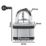 Master Lock Excell Master Keyed Weatherproof   Padlock Steel 51mm