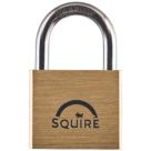 Squire LN4S Brass  All-Weather   Marine Padlock 39.5mm