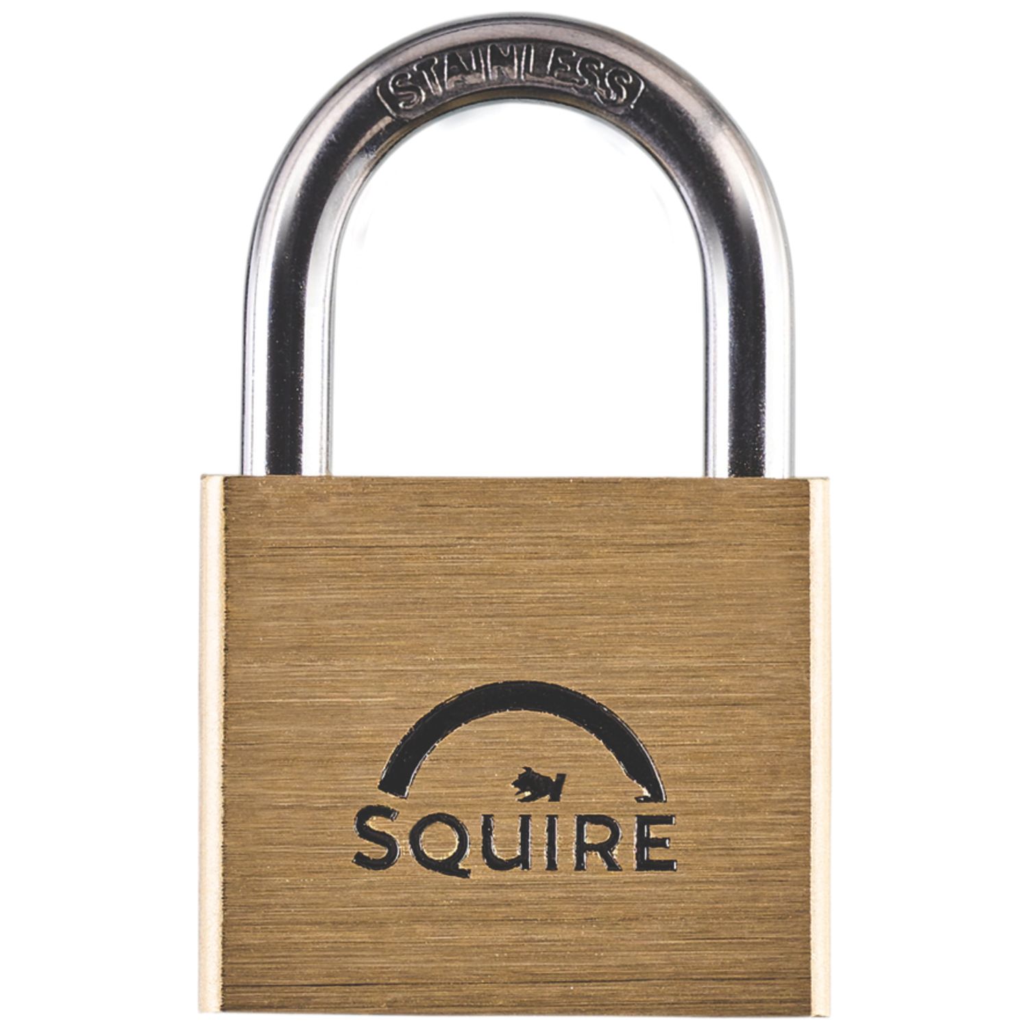 Squire LN4S Brass All-Weather Marine Padlock 39.5mm (153PU)