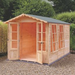 Shire Westminster 6' 6" x 10' (Nominal) Apex Timber Summerhouse
