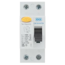 British General Fortress 100A 100mA DP Type A  Time Delayed RCD