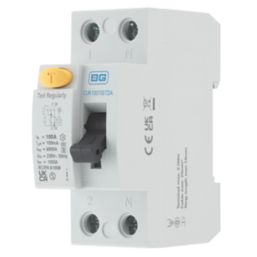 British General Fortress 100A 100mA DP A Curve  Time Delayed RCD