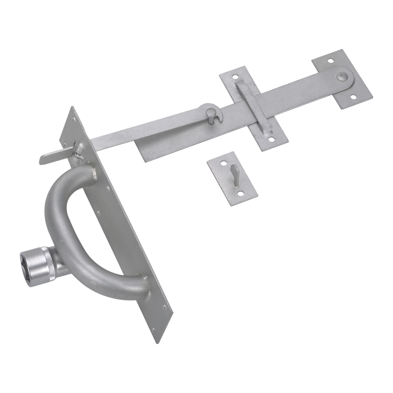 Smith & Locke Gate Latch Kit Silver (153YE)