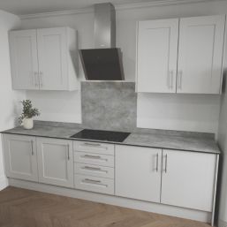 Mariz  Light Concrete Splashback 750mm x 900mm x 12mm