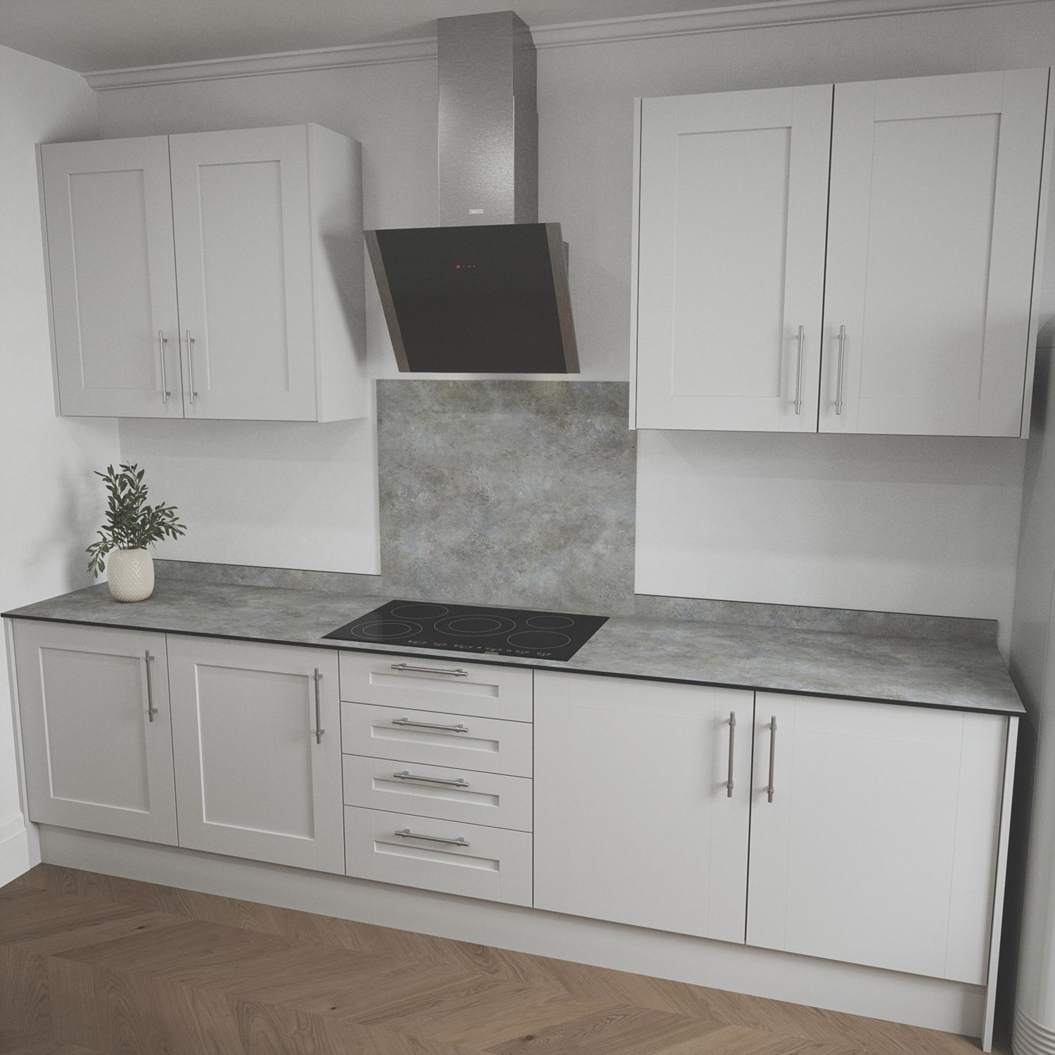 Mariz Light Concrete Splashback 750mm x 900mm x 12mm (153YY)