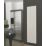 Glow 1800mm x 485mm 5642BTU White Vertical Designer Radiator
