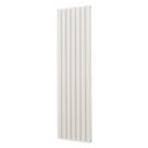 Glow 1800mm x 485mm 5642BTU White Vertical Designer Radiator