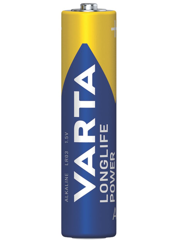 Varta Longlife Power AAA High Energy Batteries 24 Pack - Screwfix