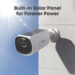 Eufy S330  White Wireless Homebase 3 Security Camera System & 2 4K Indoor & Outdoor Cameras