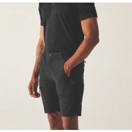 Regatta Prolite Stretch Shorts Black 30" W