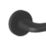 Cooke & Lewis Izenah Lever on Rose Door Handles Pair Matt Black