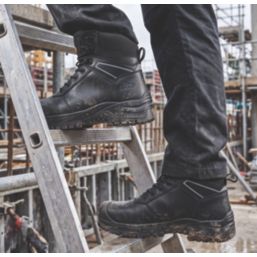 Site Veloso Size 11  Black Waterproof Steel Toe Cap Safety Boots