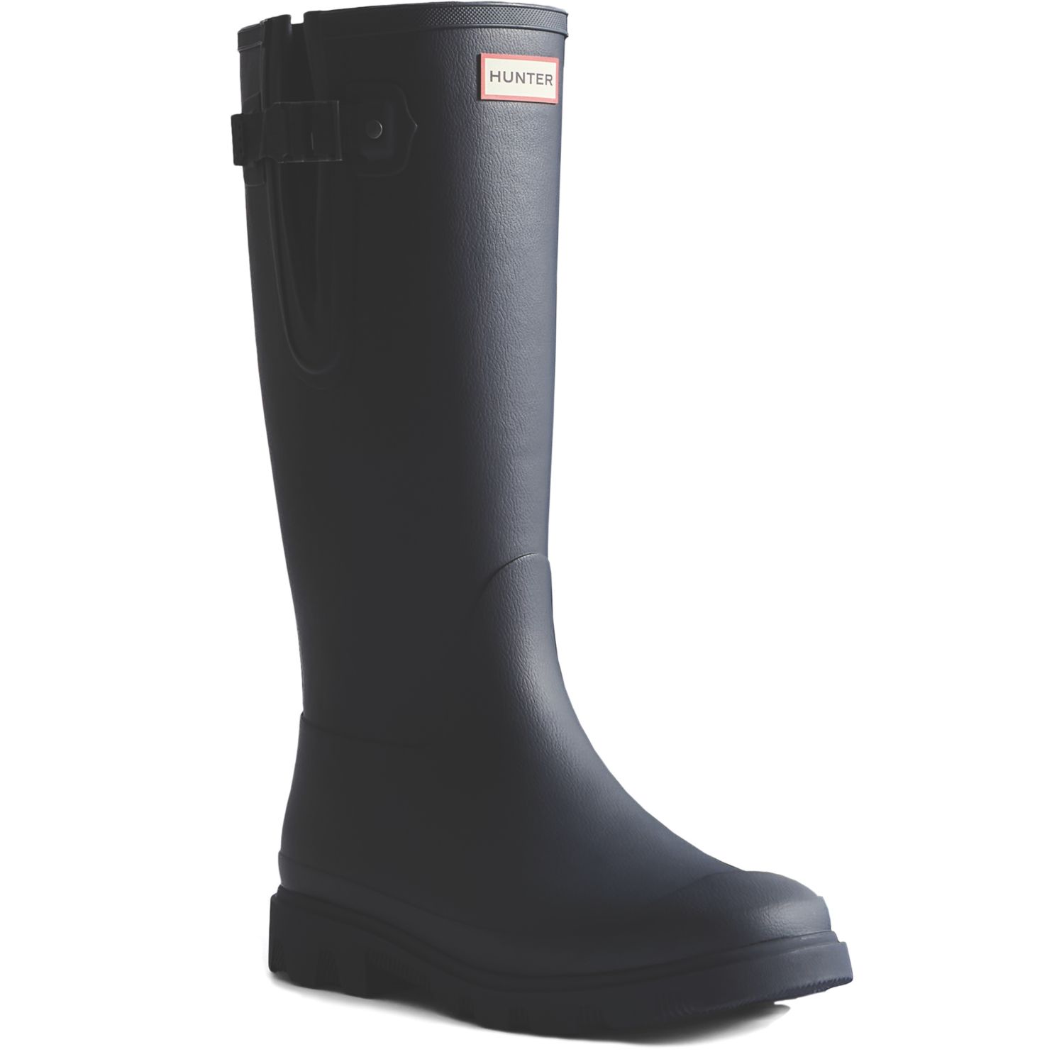 Hunter Downpour Adjustable Size 10 Navy Non Safety Wellies (154EK)