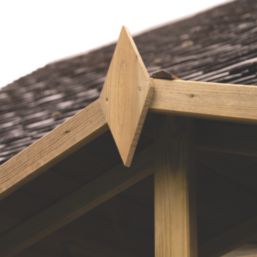 Forest Apex 7' x 3' (Nominal) Timber Log Store