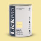 LickPro Max+ 5Ltr Yellow 01 Eggshell Emulsion  Paint