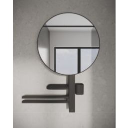 Ideal Standard Alu+ Mirror with Beauty Bar Silk Black 670mm x 146mm x 817mm